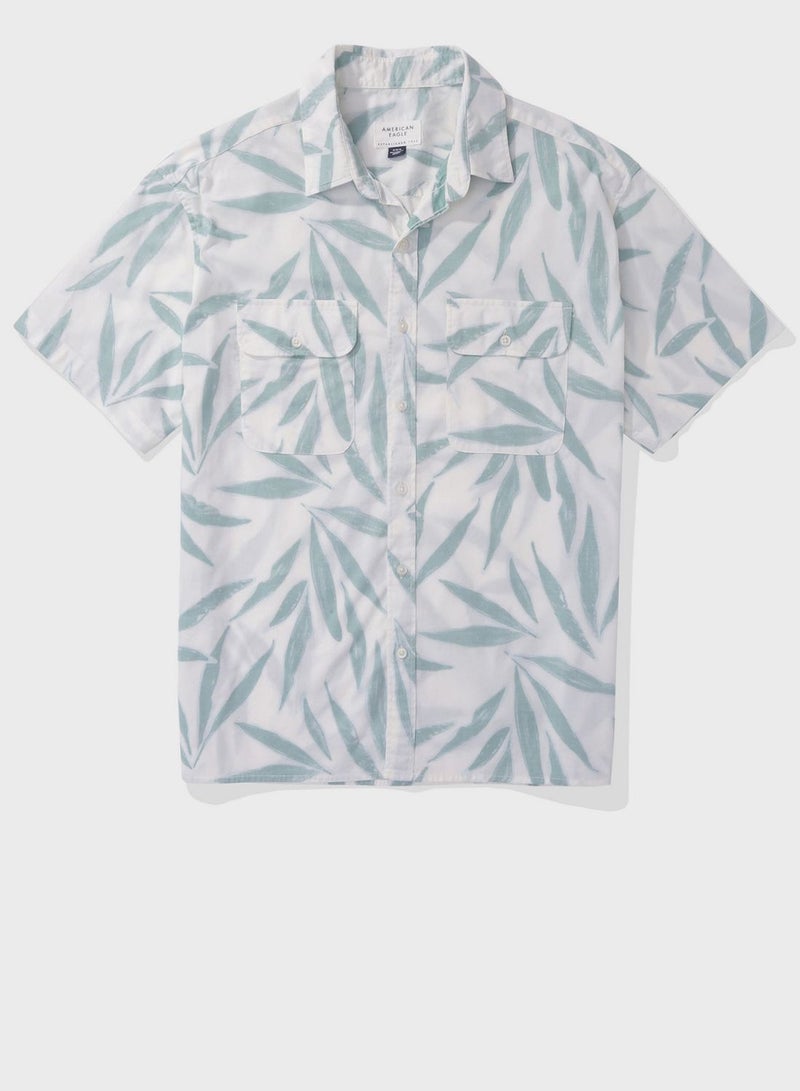 Printed Short Sleeve Shirt