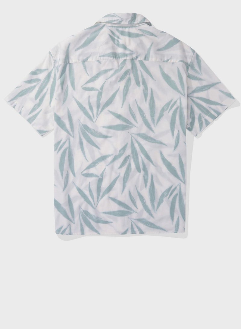 Printed Short Sleeve Shirt