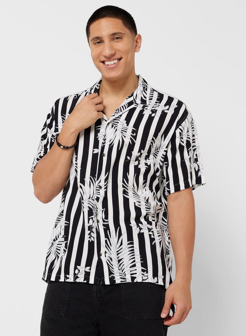 All Over Printed Regular Fit Shirt