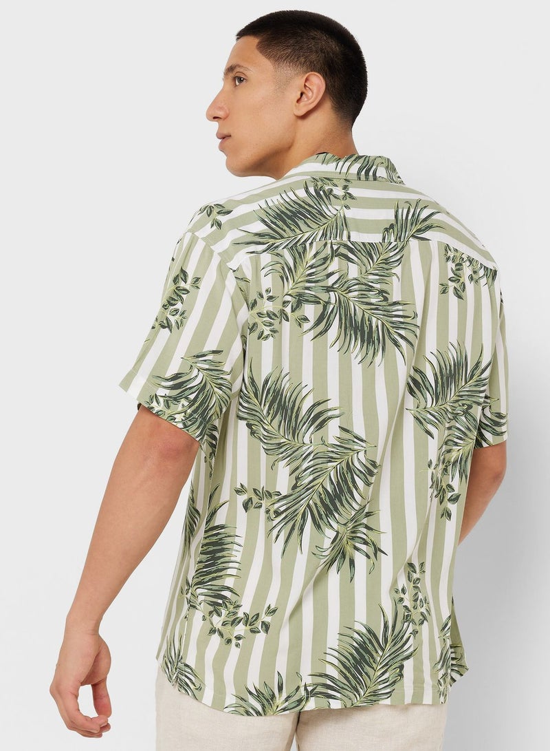 All Over Printed Regular Fit Shirt