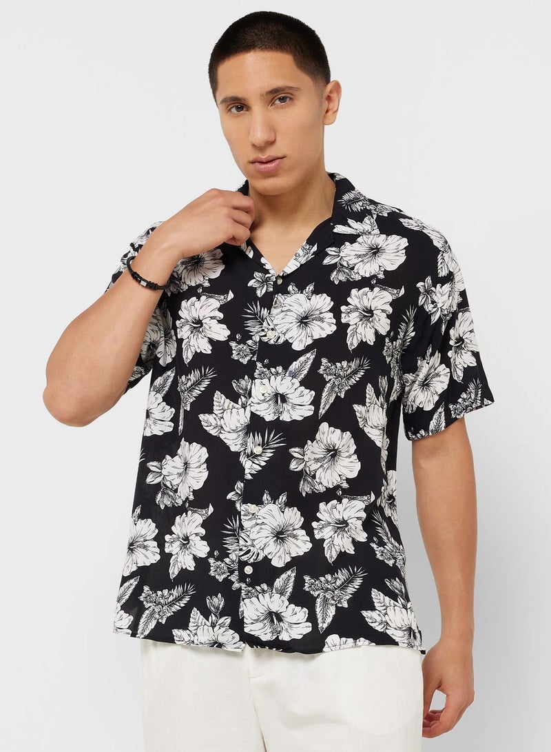 All Over Printed Regular Fit Shirt