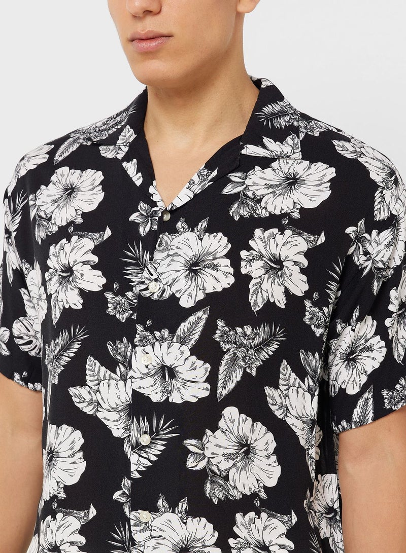 All Over Printed Regular Fit Shirt