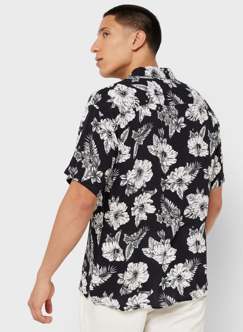 All Over Printed Regular Fit Shirt