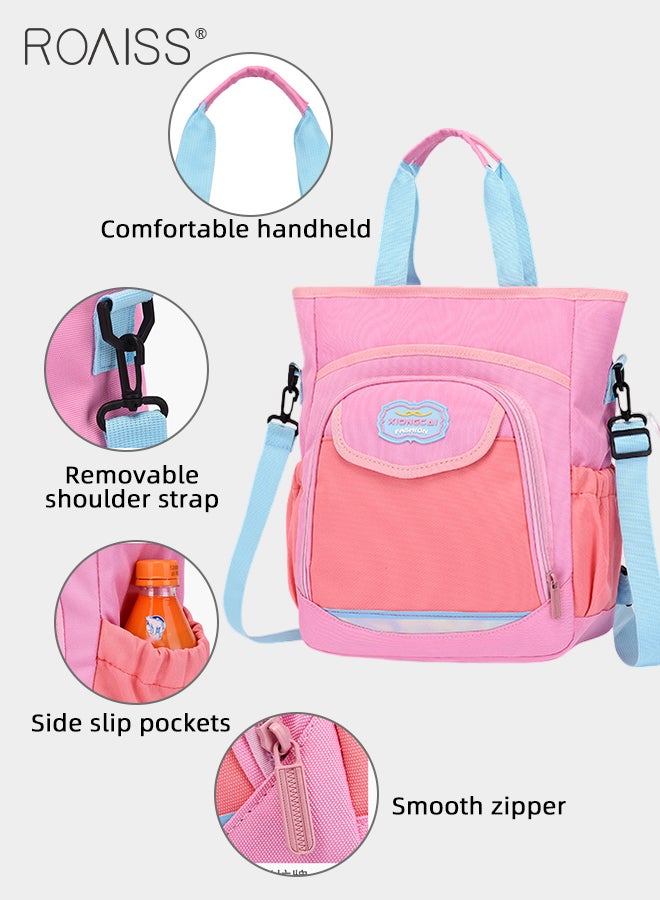 Lightweight Spacious Backpack for Students Kids Everyday Casual Tote with Child-Friendly Design Stylish Convenient Organizer Paper Document Storage Bag for School Supplies File Bags