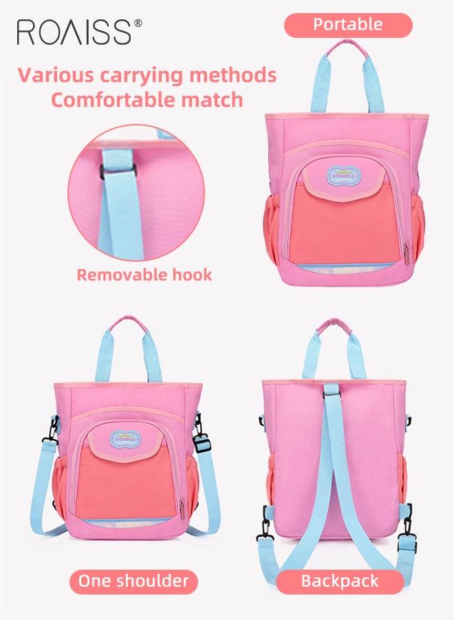 Lightweight Spacious Backpack for Students Kids Everyday Casual Tote with Child-Friendly Design Stylish Convenient Organizer Paper Document Storage Bag for School Supplies File Bags