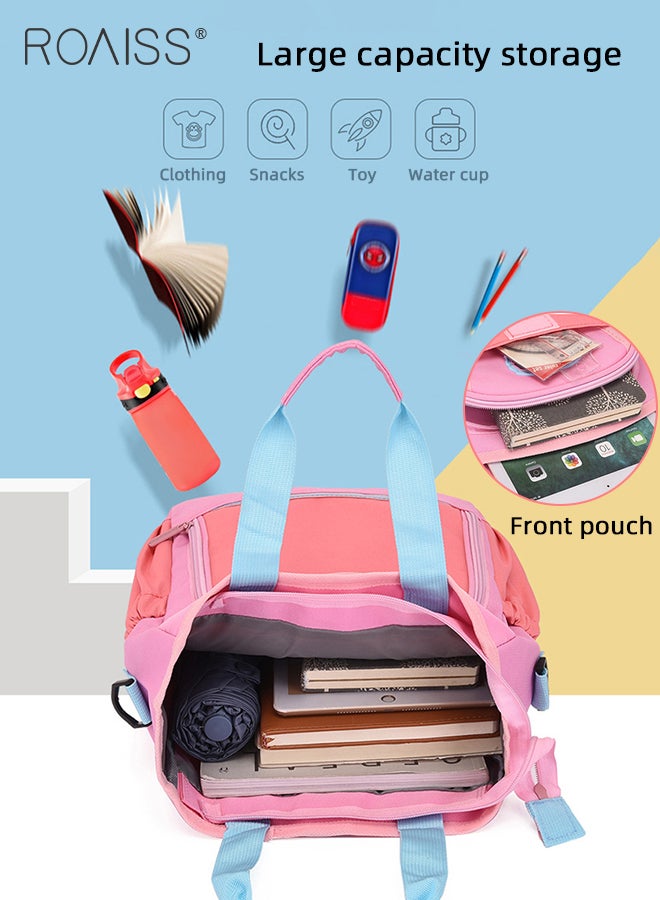 Lightweight Spacious Backpack for Students Kids Everyday Casual Tote with Child-Friendly Design Stylish Convenient Organizer Paper Document Storage Bag for School Supplies File Bags