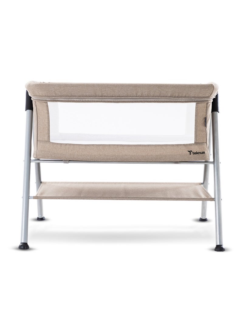 Teknum SLEEPZEN 2 Bedside Crib Bassinet - Ivory