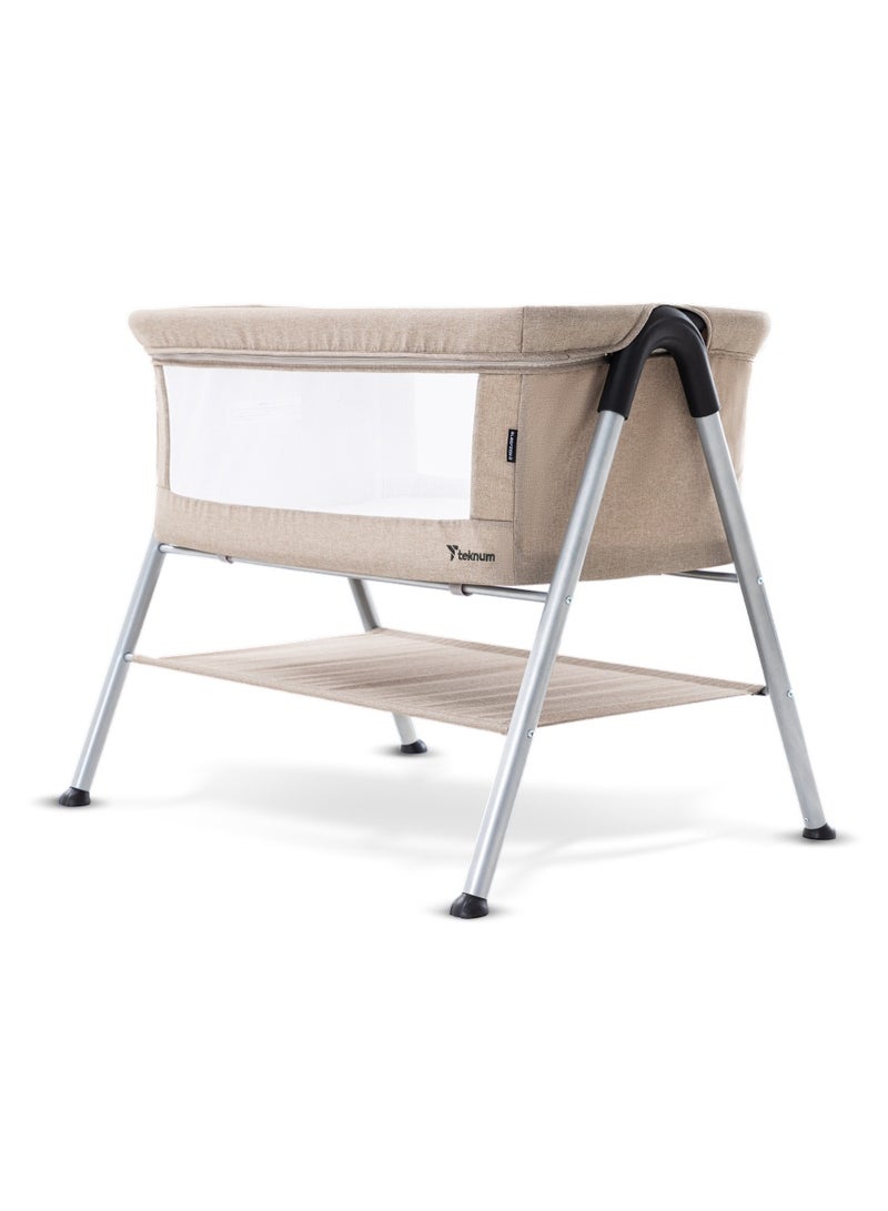 Teknum SLEEPZEN 2 Bedside Crib Bassinet - Ivory