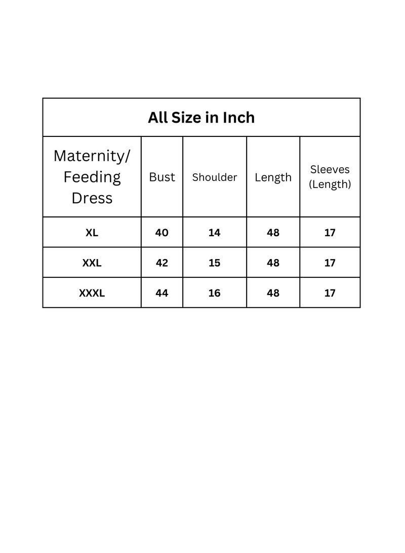 Zebees Rayon Floral  Maternity Dress , Stylish and Comfortable