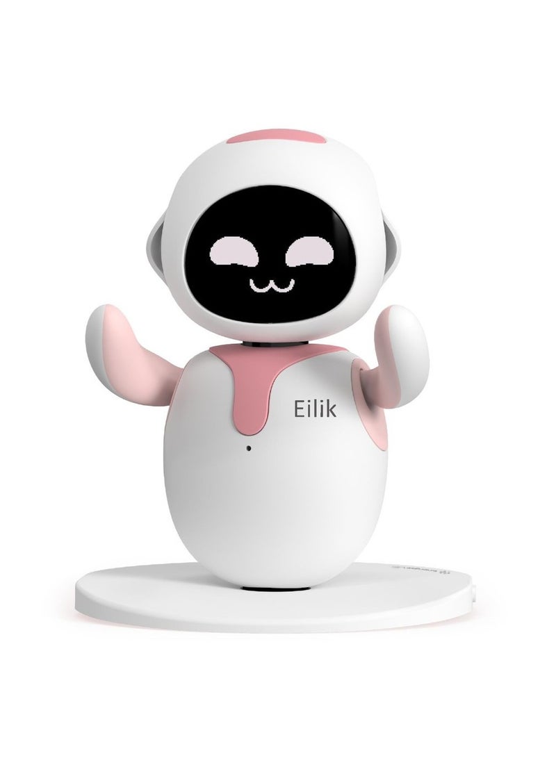 Elik Cute Robot Pets for Kids and Adults Pink