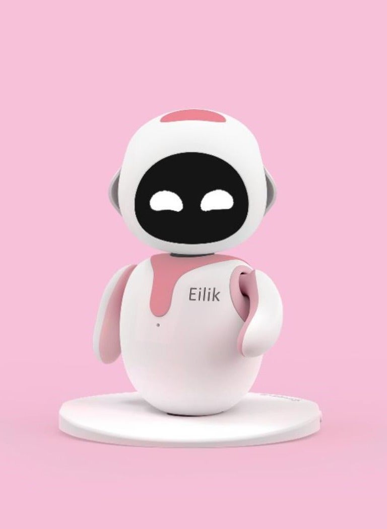 Elik Cute Robot Pets for Kids and Adults Pink