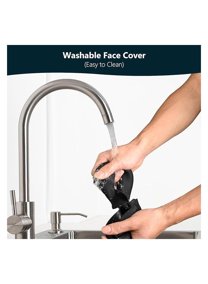 XICEN VR Face Cover for Quest 3 Headset, Face Pad Face Cushion Compatible with Meta Oculus Quest 3 Face Cover Skin Accessories