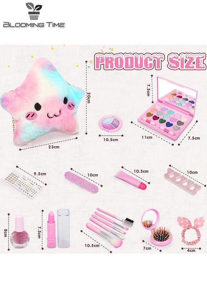 Girl Makeup Toy Set, Nail Polish,Lipstick, Eye Shadow