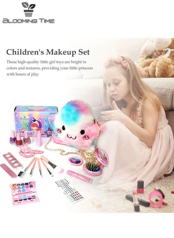 Girl Makeup Toy Set, Nail Polish,Lipstick, Eye Shadow