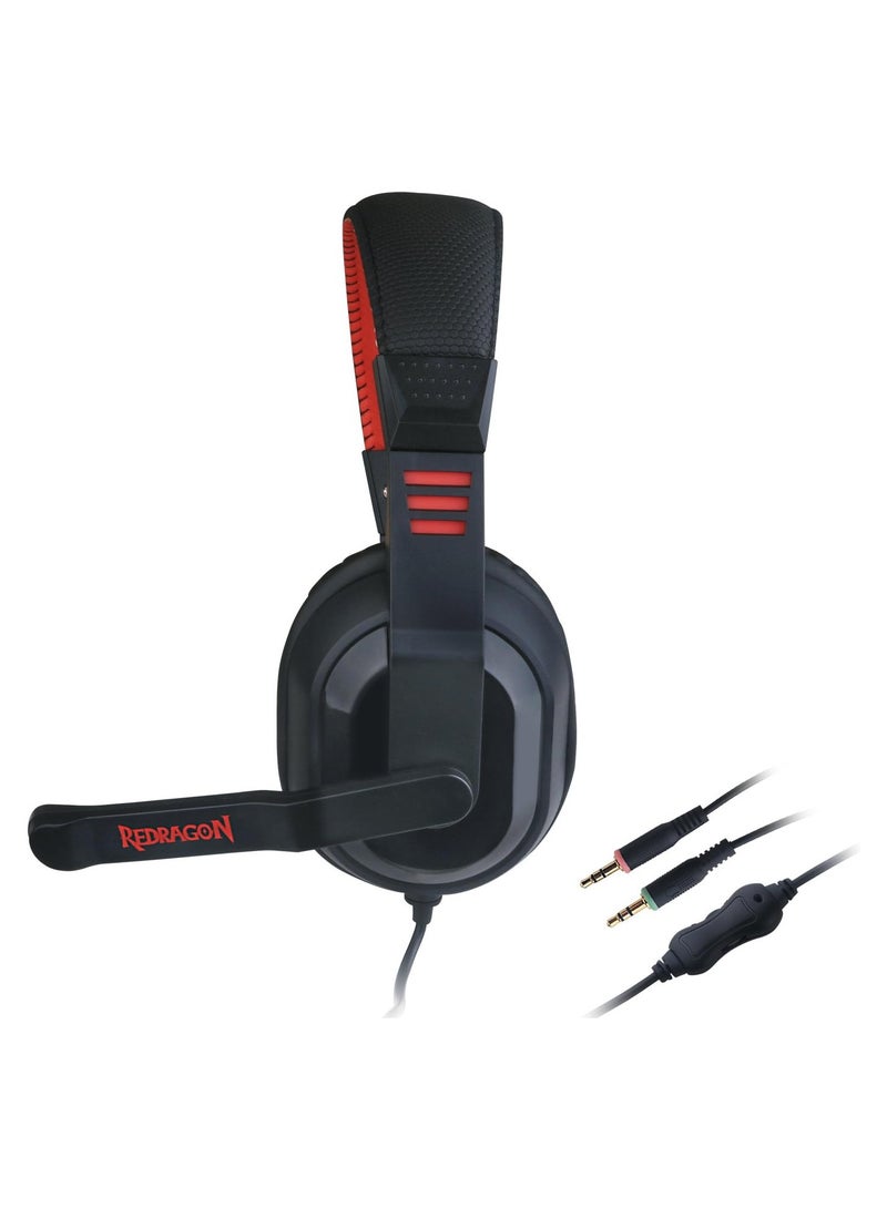 Redragon 4in1 combo: K552-2+M601+H120+P001, w/adapter