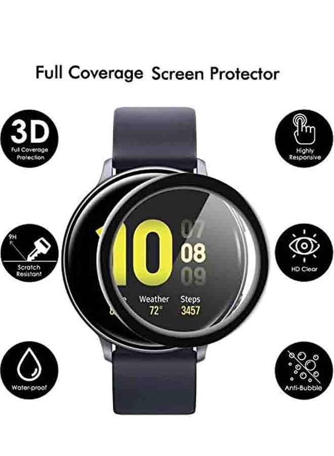 Watch Screen Protector Compatible for Apple watch series 4,5,6,7,8 ,[3 Pack] 3D Full Coverage Soft Screen Protector Film Screen Protector