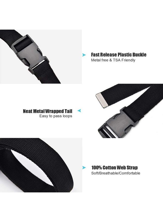 Causal Clip Buckle Belt For Women Men Streetwear Style Cargo Pant Belts For Jeans Dresses