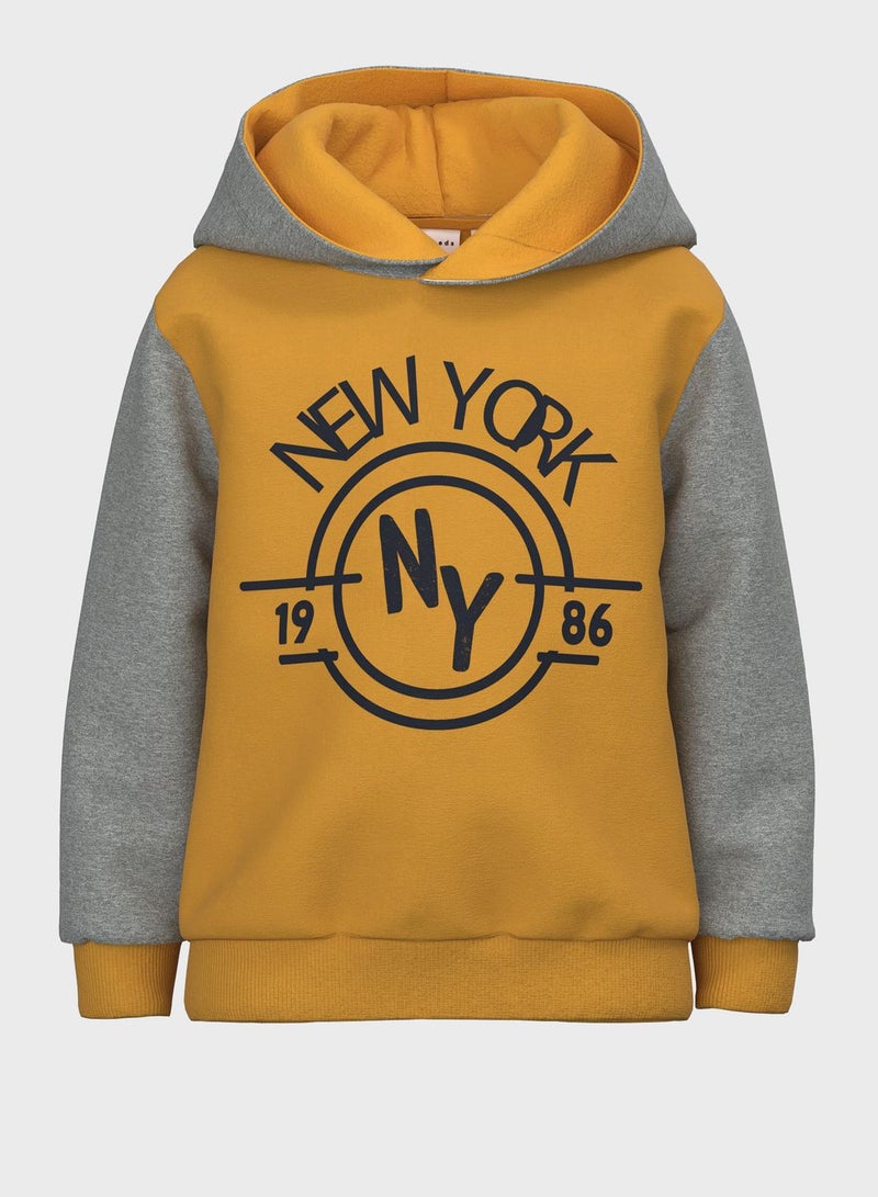 Kids New York Graphic Hoodie