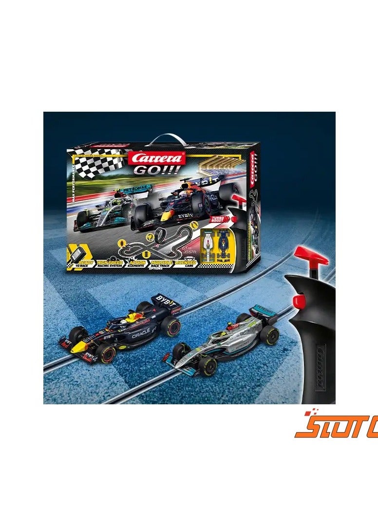 Carrera Go Max Performance Formula 1 Race Track Set Mercedes vs Red Bull Racing 6.3 m Race Track