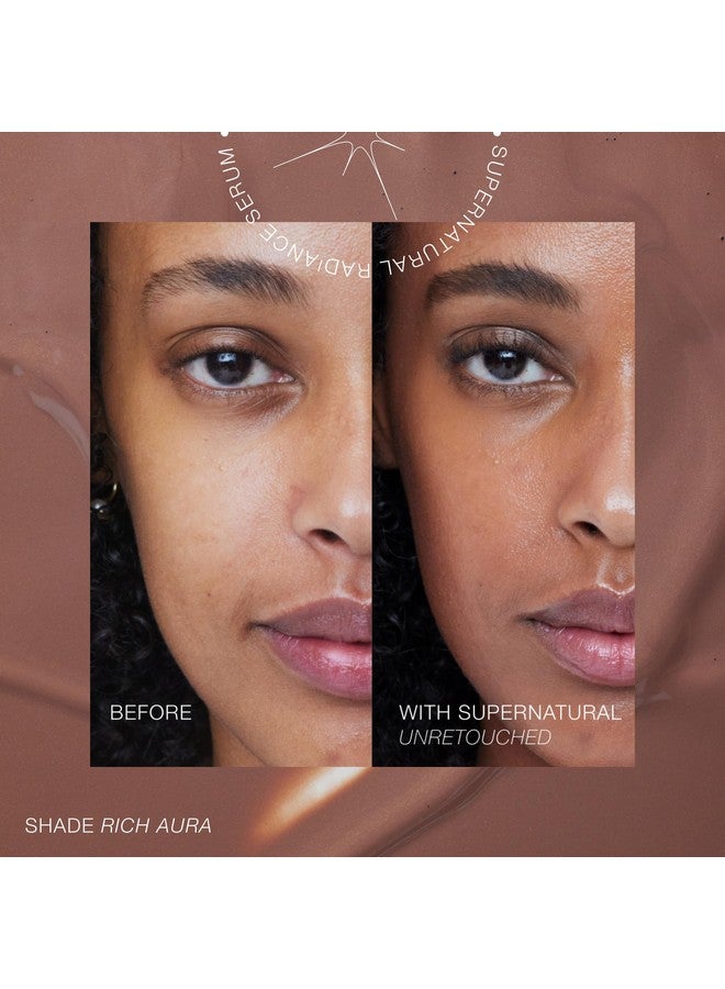 Supernatural Radiance Serum Spf 30 Sunscreen Tinted Sunscreen Serum Glowy Skin Tint With Spf Mineral Tinted Sunscreen With Zinc Oxide