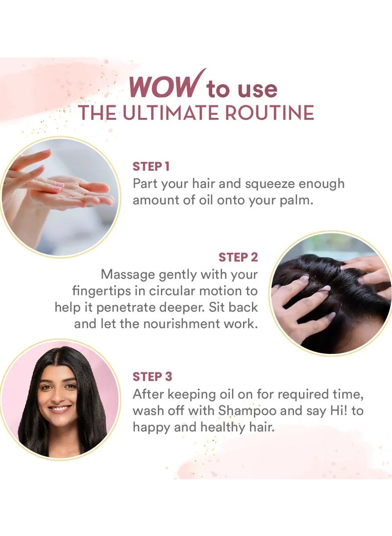 Onion Black Seed Hair Oil For Hair Fall Control - 200ml