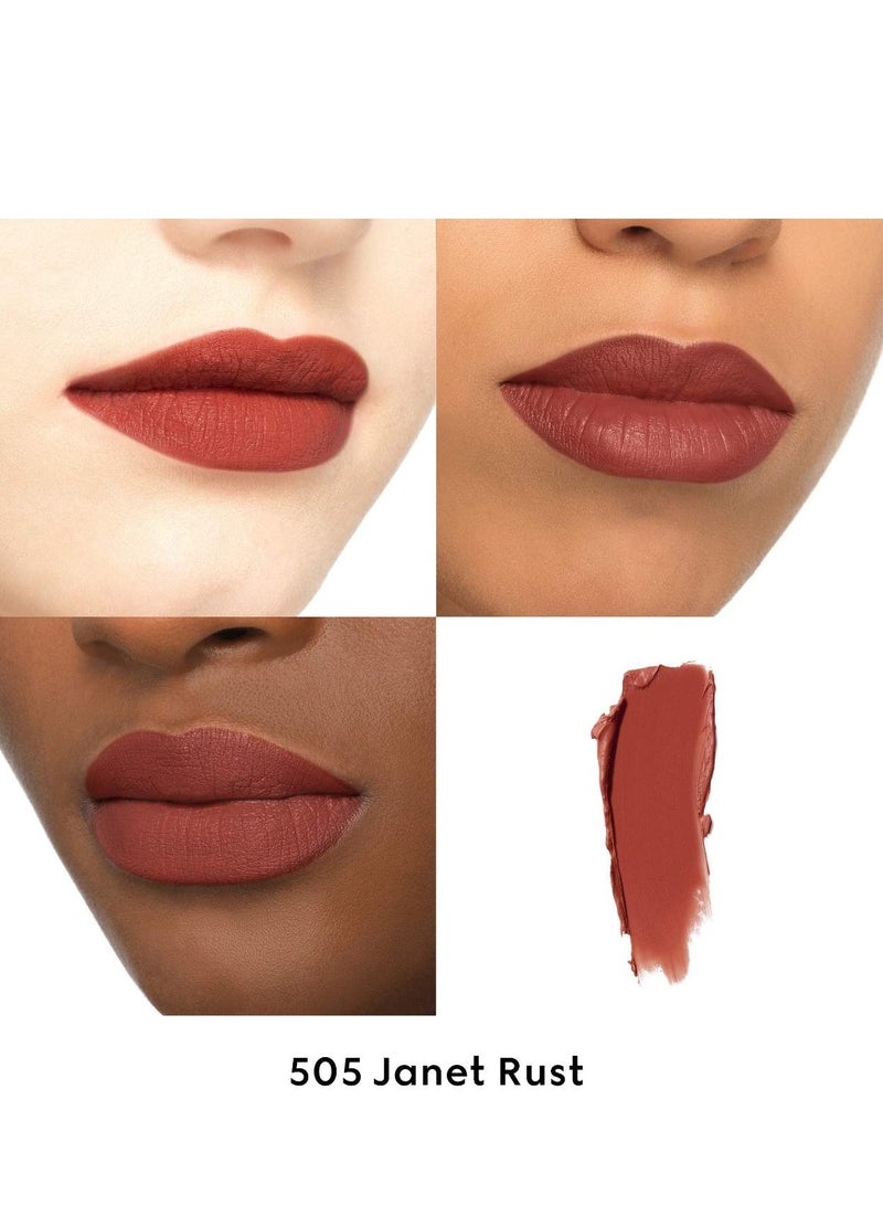GUCCI Rouge à Lèvres Mat - Matte Lipstick- 505 Janet Rust, 3.5g
