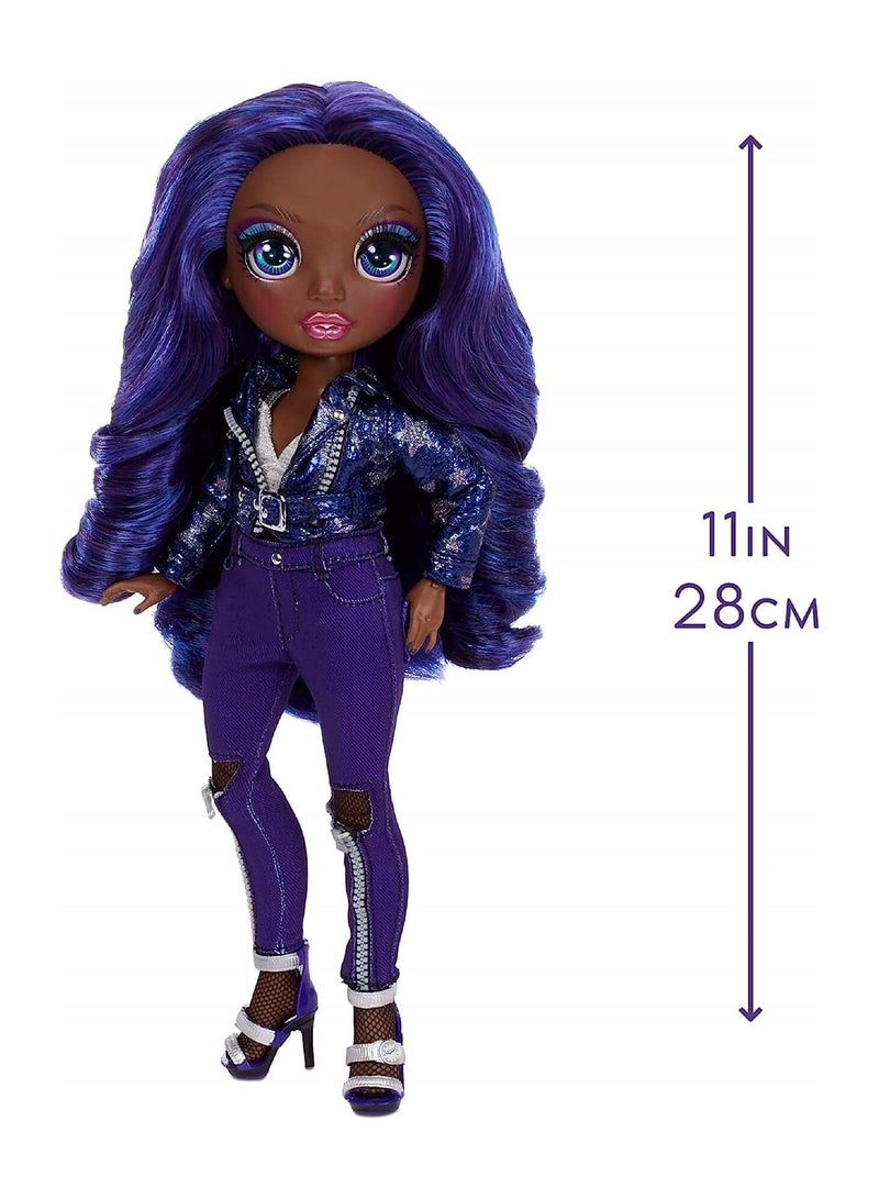 RAINBOW HIGH Fashion Doll Indigo Krystal Bailey