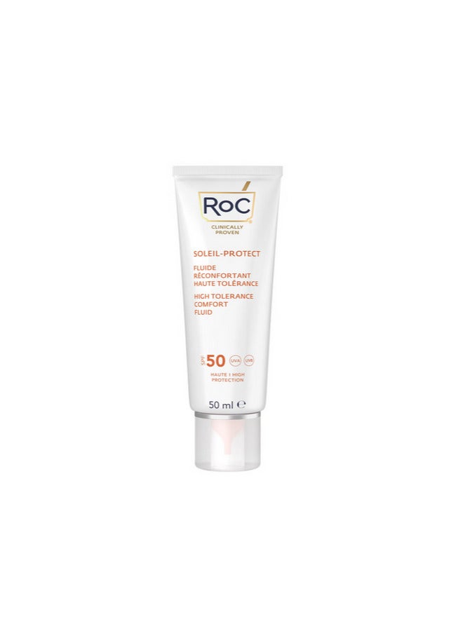 RoC High Tolerance Comfort Fluid SPF50 50ml