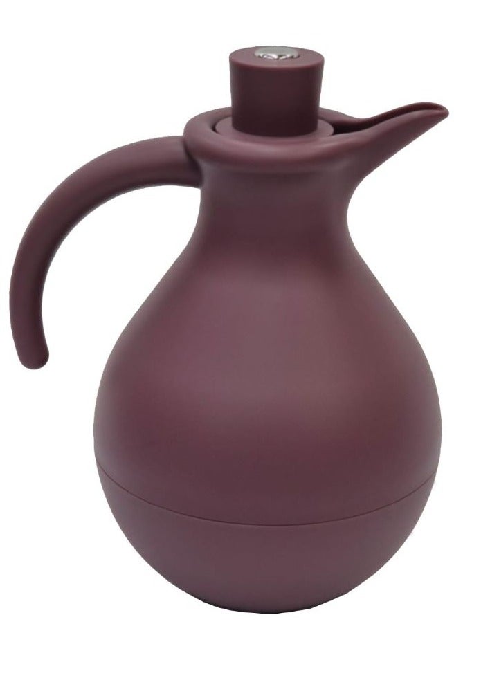 Burgundy Vacuum Flasks, 1L