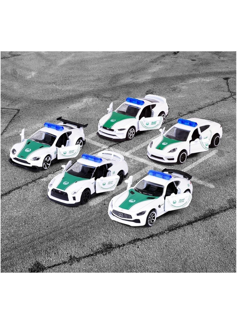 MAJORETTE - DUBAI POLICE 5 PIECES GIFTPACK - V1