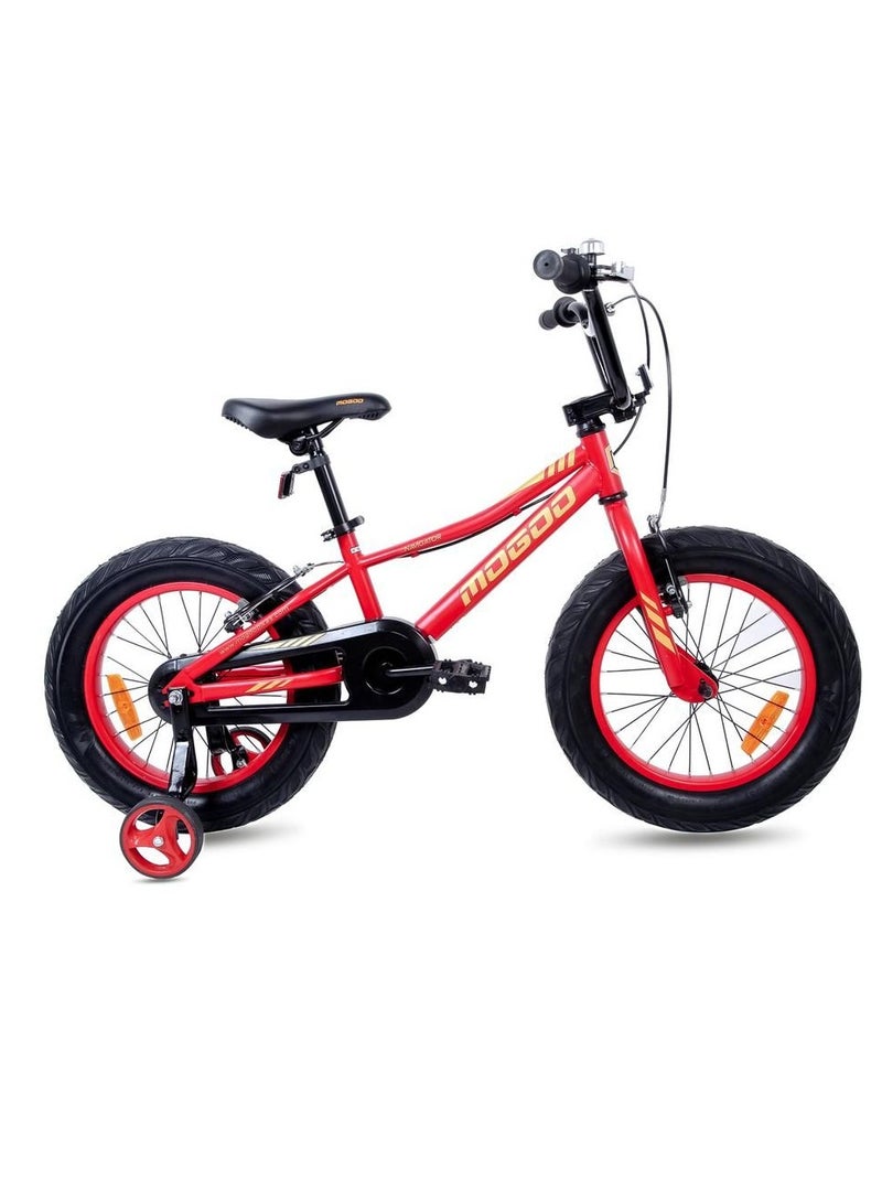 Fatbike Bicycle - Red, 16 Inches