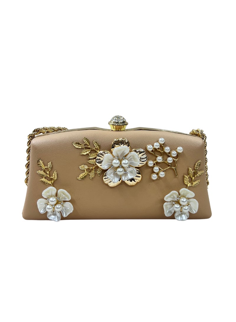 Embellished Square Clutch