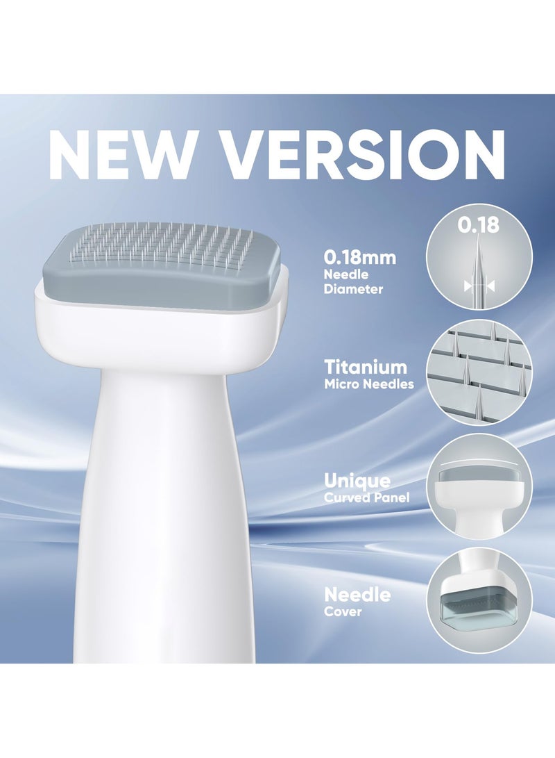 Adjustable Dermal Stamp Microneedle Stamp Microneedle Skin Pen 0.25mm for Face Scalp Beard Body