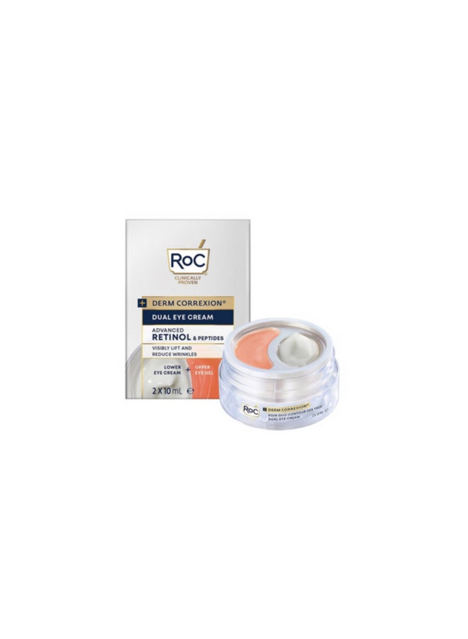 RoC Skincare Derm Correxion Dual Eye Cream 2 x 10ml