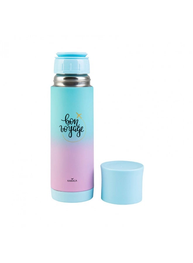 Travel Sky Blue & Pink 400 Ml Thermos 153.03.07.9669