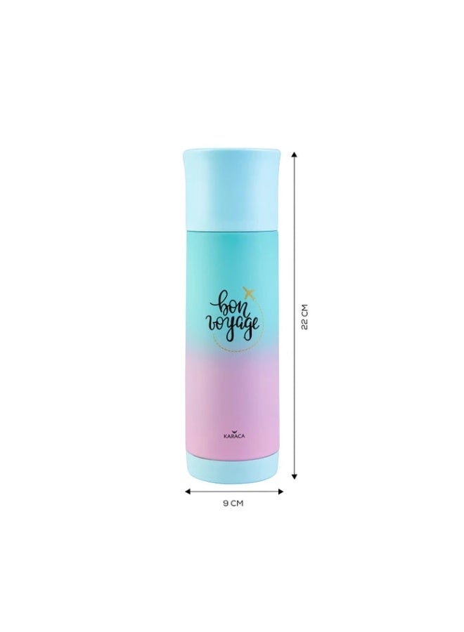 Travel Sky Blue & Pink 400 Ml Thermos 153.03.07.9669