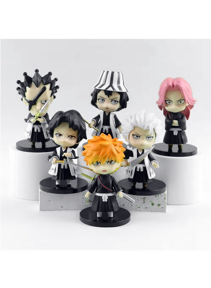 6 Action Figure Limited Edition for Car Dashboard, Decoration, Cake, Office Desk & Study Table(Pack of 6)