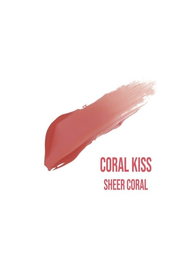 Lip Blush Creamy Lip & Cheek Stain 6ml Coral Kiss