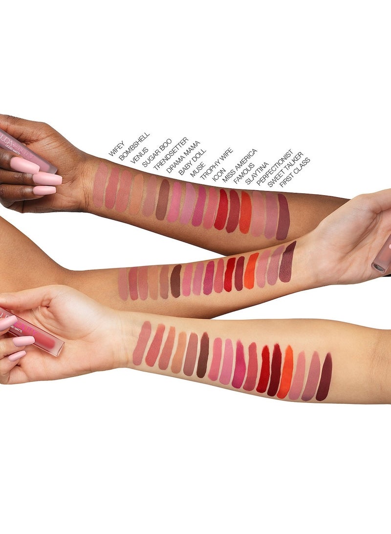 Liquid Matte Lipstick- 5ml Trophy Wife - rose wood