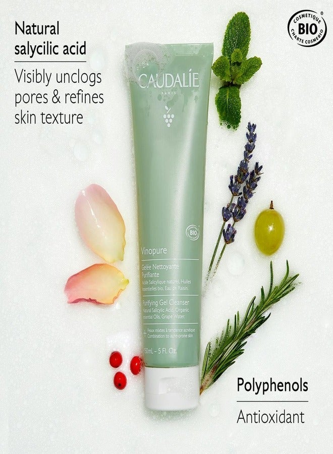 Vinopure Pore Purifying Gel Cleanser Grey 150ml