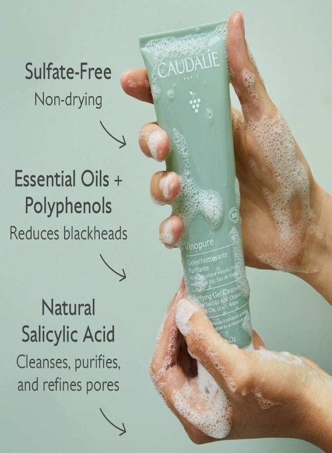 Vinopure Pore Purifying Gel Cleanser Grey 150ml