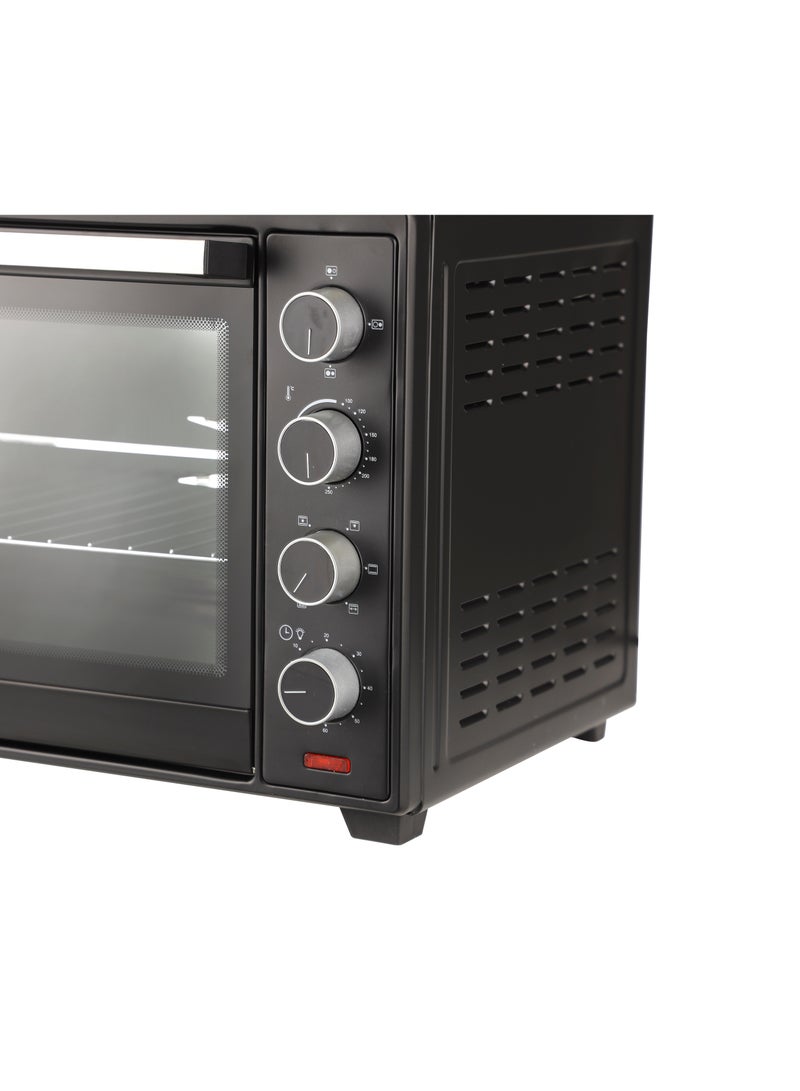 Electric Oven with Rotisserie and Convection 60 L 2000 W KNO6381 Black