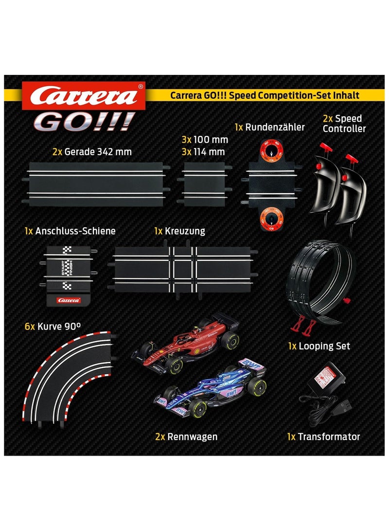 Carrera GO Speed Competition Race Track Set Racetracks and Licensed Slot Cars