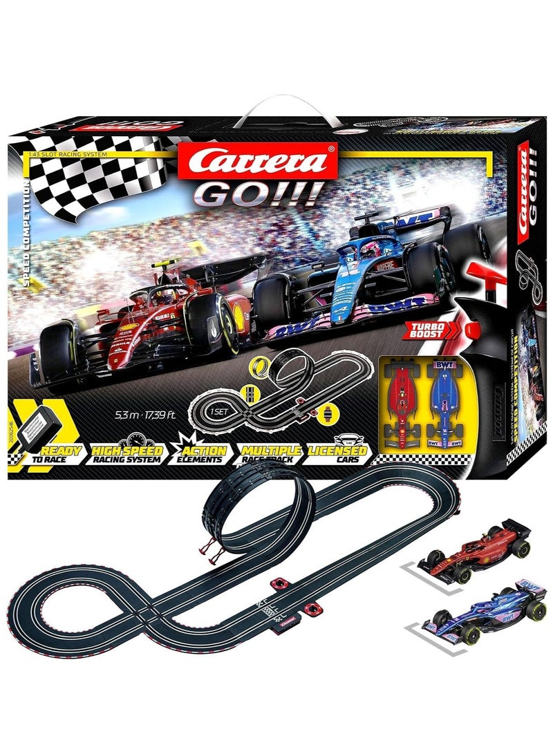 Carrera GO Speed Competition Race Track Set Racetracks and Licensed Slot Cars