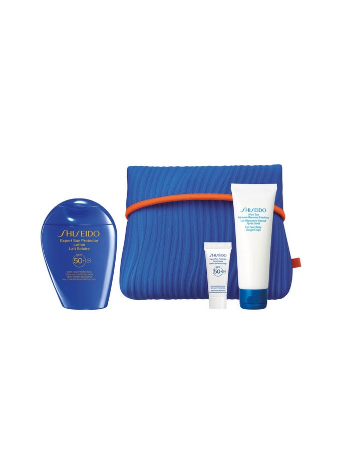Shiseido Suncare Expert Sun Aging Protection SPF 50 Set