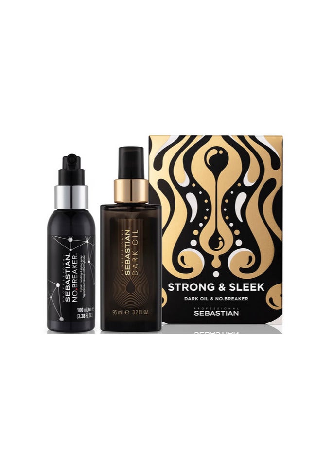 Sebastian Dark Oil and No.Breaker Strong and Sleek Hair Gift Set