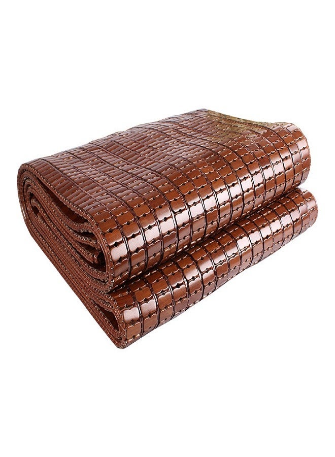 Folding Mahjong Cold Mat Classic Coffee Color