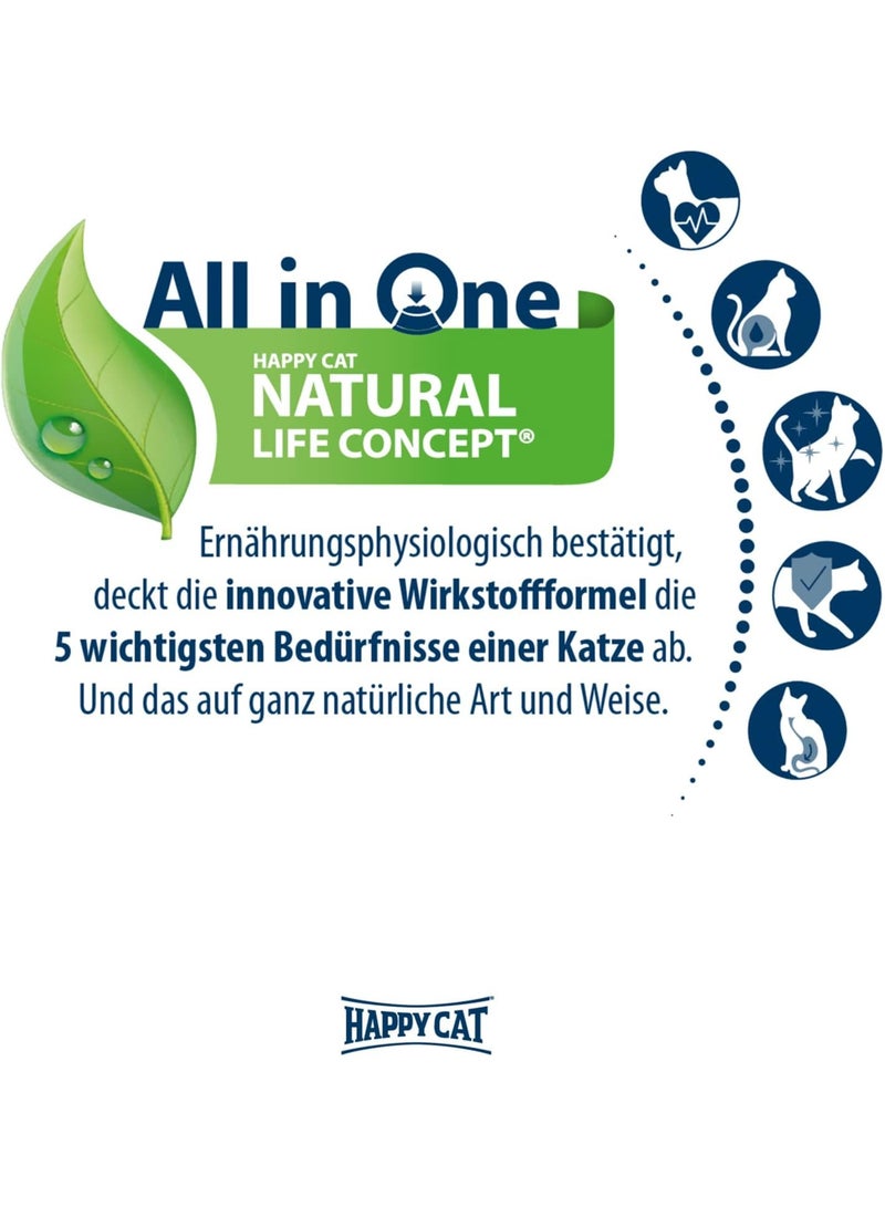 Happy Cat Dry Food Culinary Land Geflugel 1.3kg  Supports immunity & healthy growth of cats