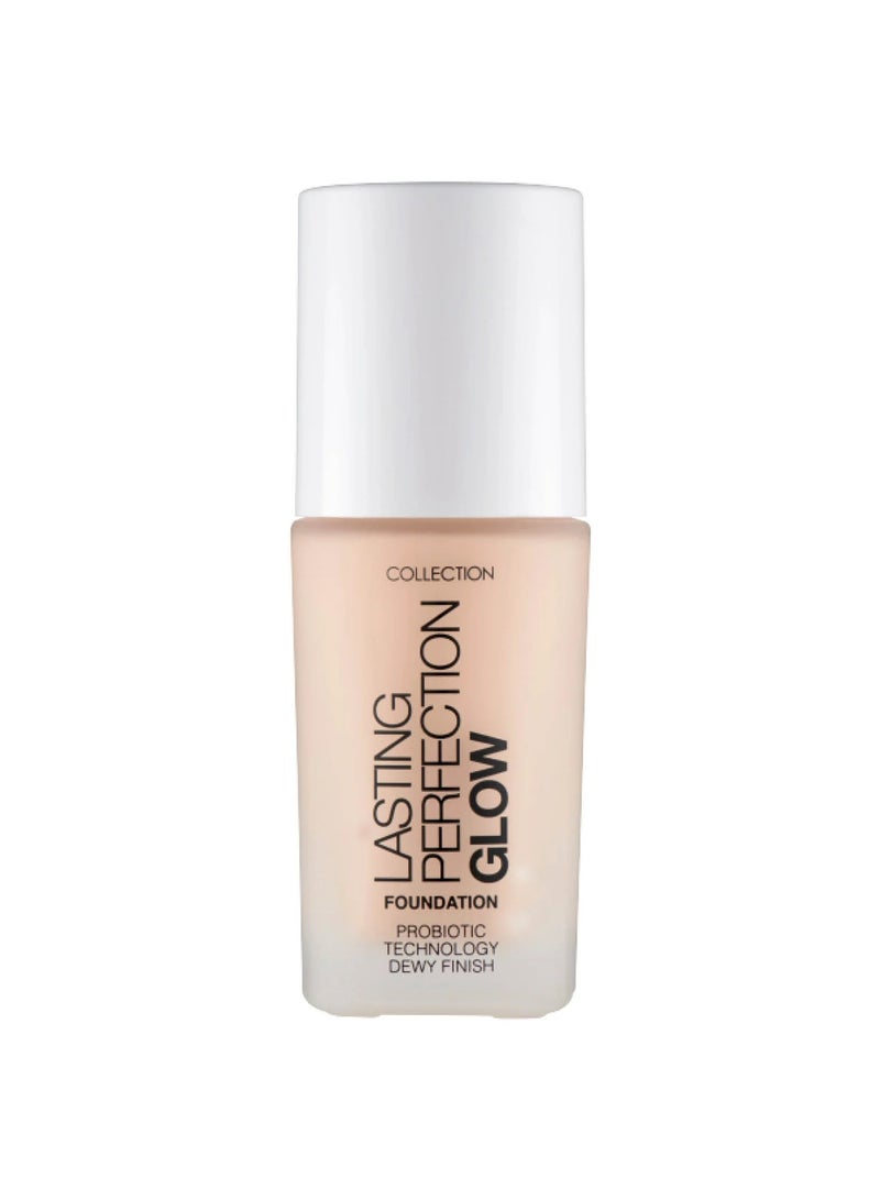 Lasting Perfection 27ml Glow Foundation - Porcelain