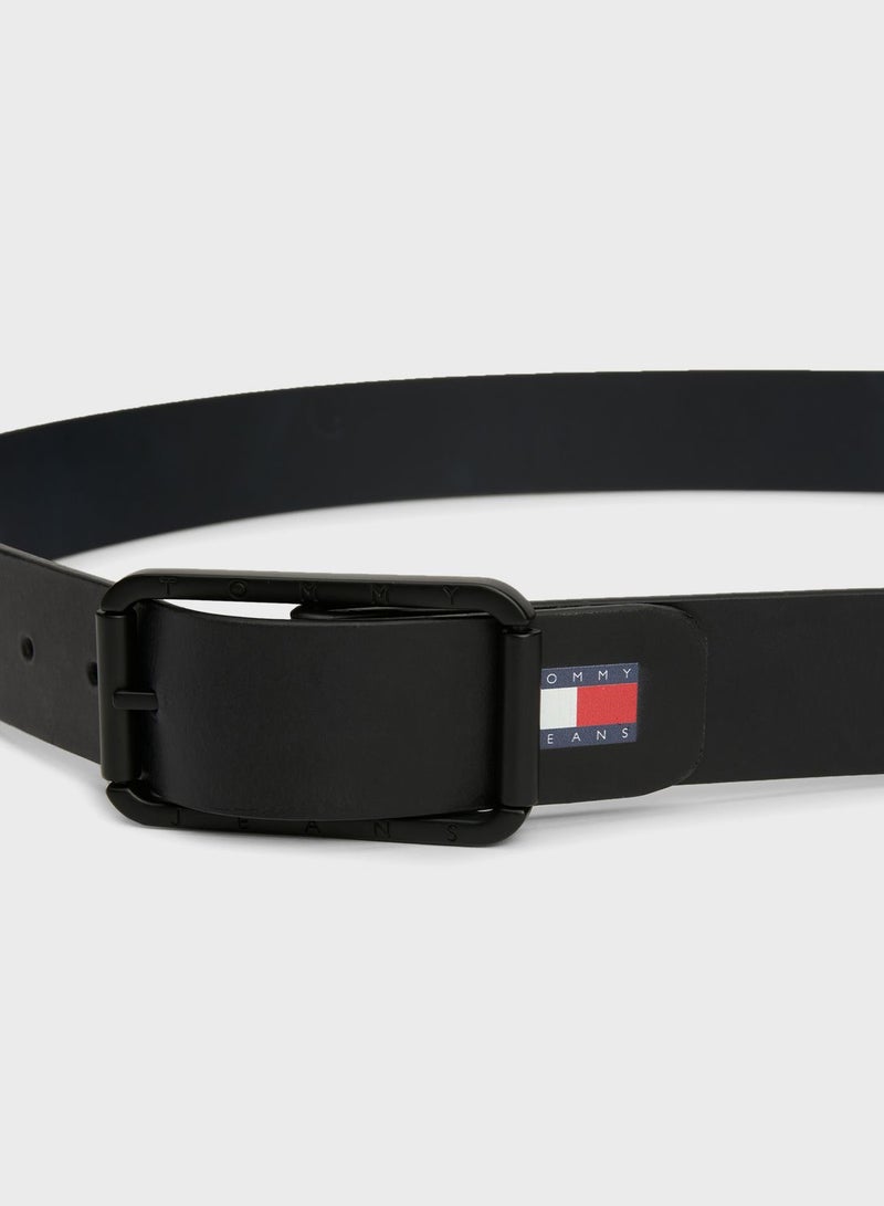 Logo Reversible Buckle Belt